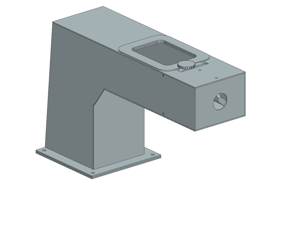 PKM mirror steering assembly